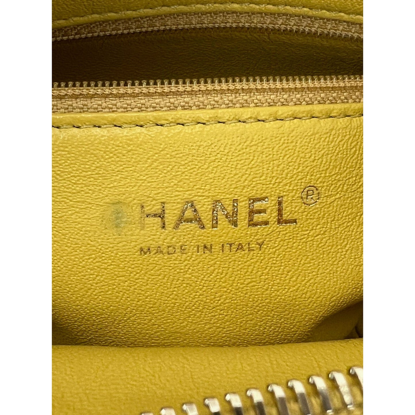 
                  
                    Chanel Caviar Quilted Filigree Yellow Waist Bag
                  
                