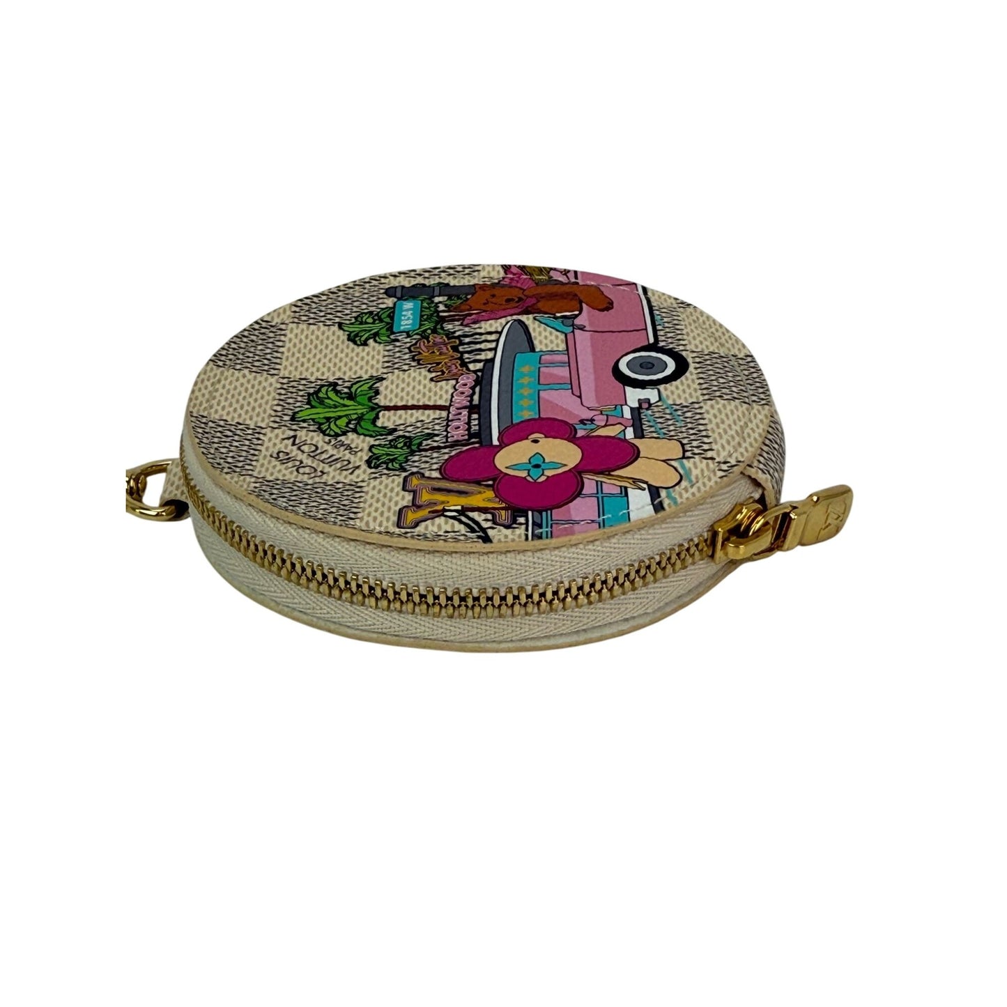 
                  
                    Louis Vuitton 2021 Christmas Animation Damier Azur Coin Case Bag Charm
                  
                