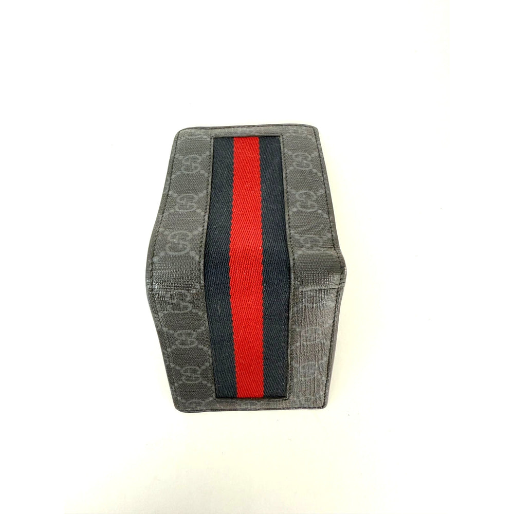 
                  
                    GUCCI GG Supreme Men's Web Black Bi-Fold Wallet
                  
                