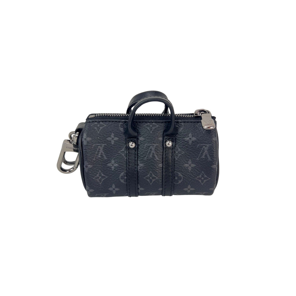 Louis Vuitton Mini Keepall Monogram Eclipse Bag Charm