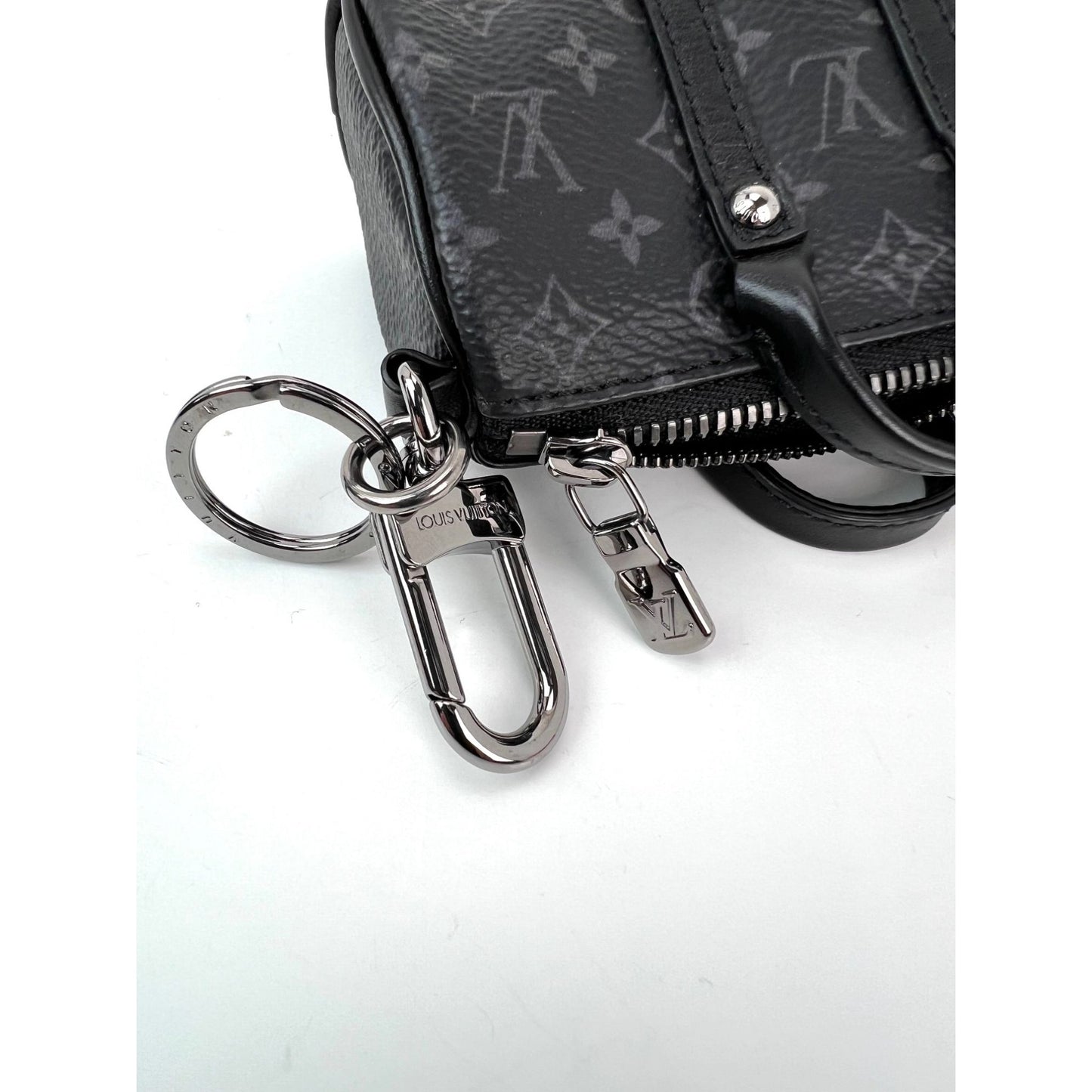 
                  
                    Louis Vuitton Mini Keepall Monogram Eclipse Bag Charm
                  
                