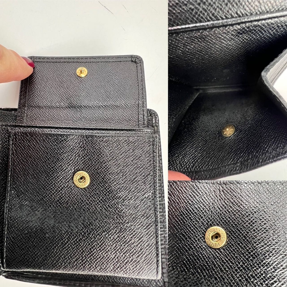 
                  
                    Louis Vuitton Vintage Black Epi Leather Multiple Men's Wallet
                  
                