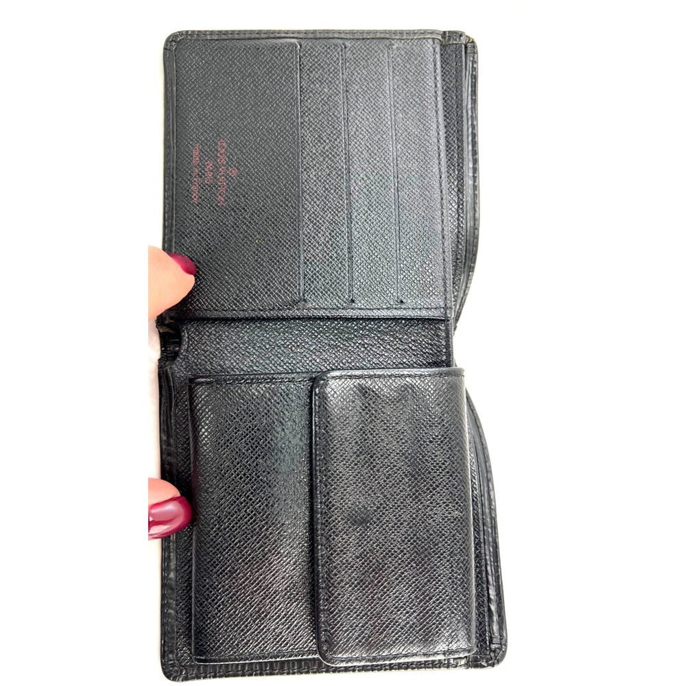 
                  
                    Louis Vuitton Vintage Black Epi Leather Multiple Men's Wallet
                  
                