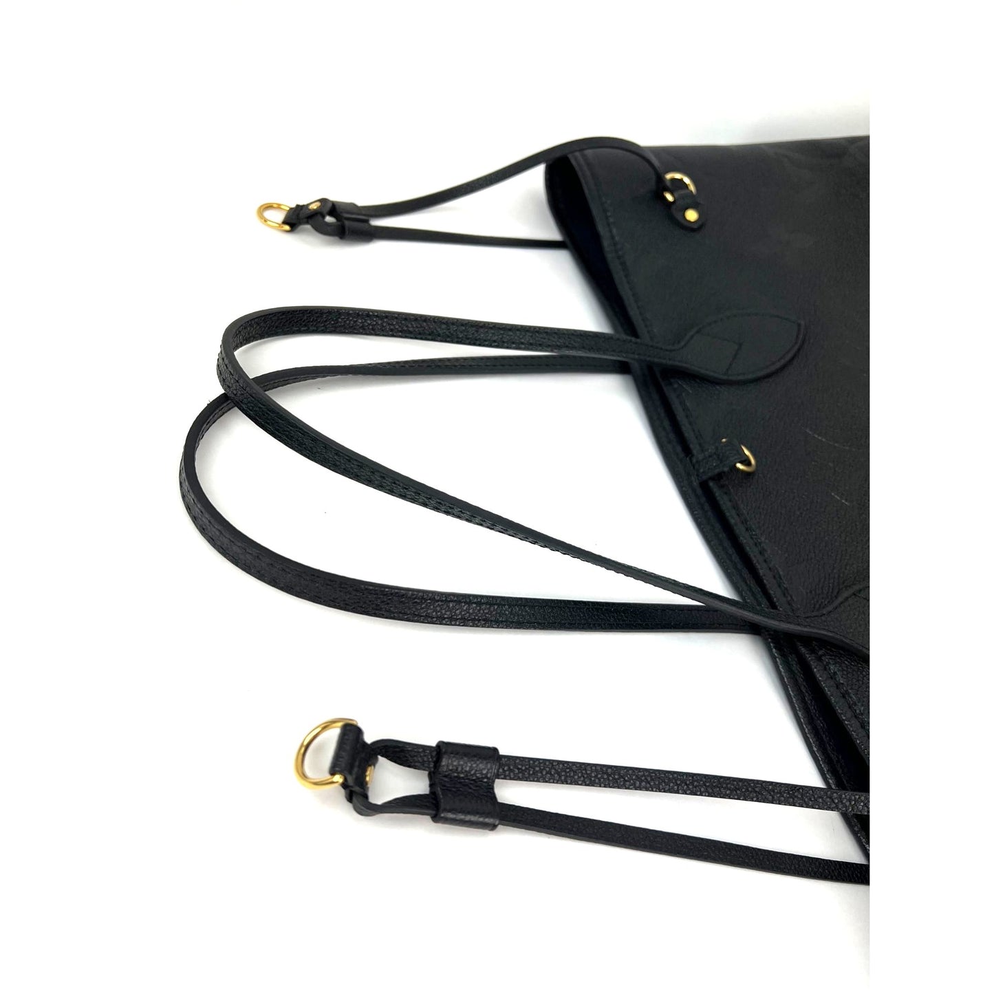 
                  
                    Louis Vuitton Neverfull MM Giant Monogram Black Empriente Leather Tote
                  
                