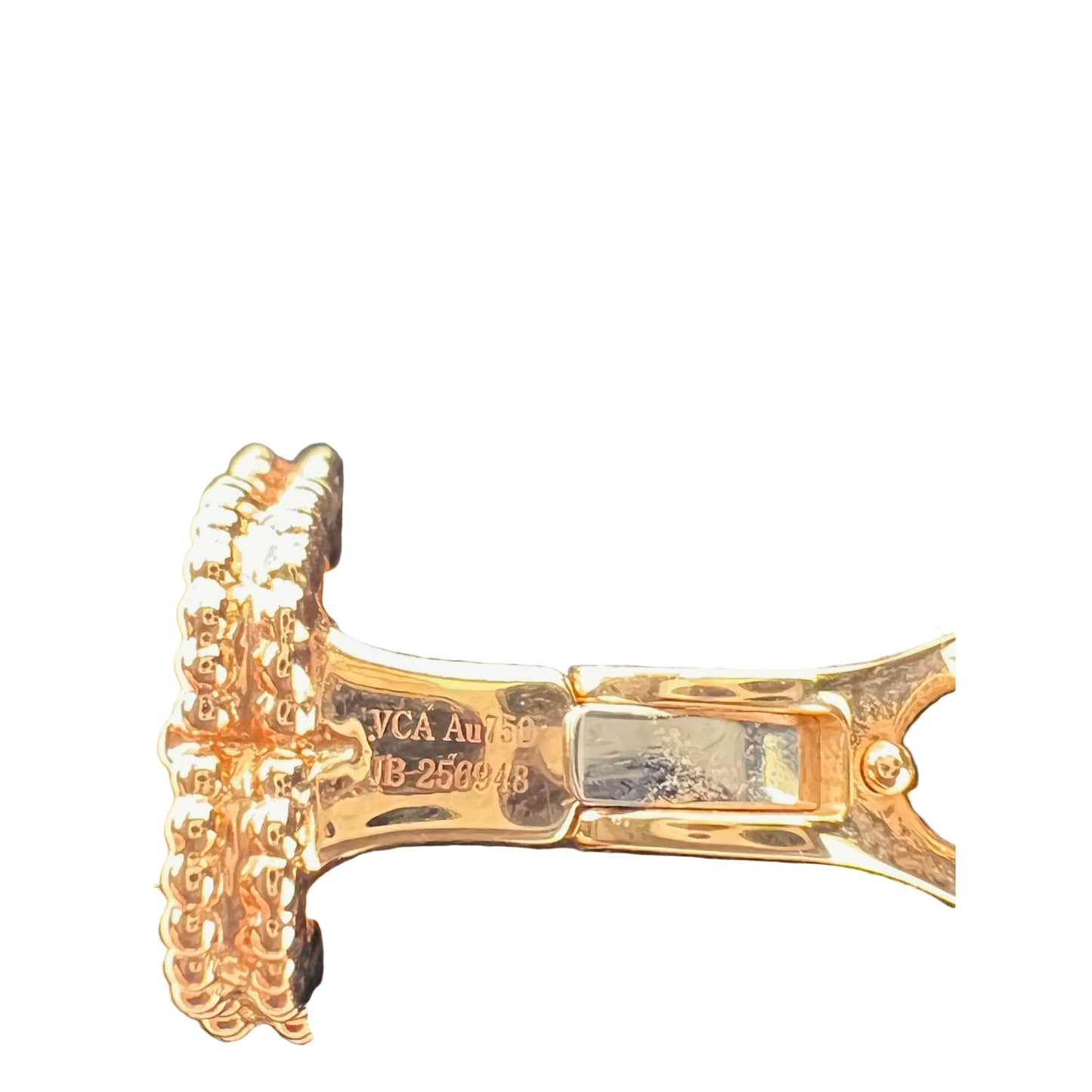 
                  
                    Van Cleef & Arpels Lucky Spring Earrings 18K Rose Gold White Mother-Of-Pearl
                  
                