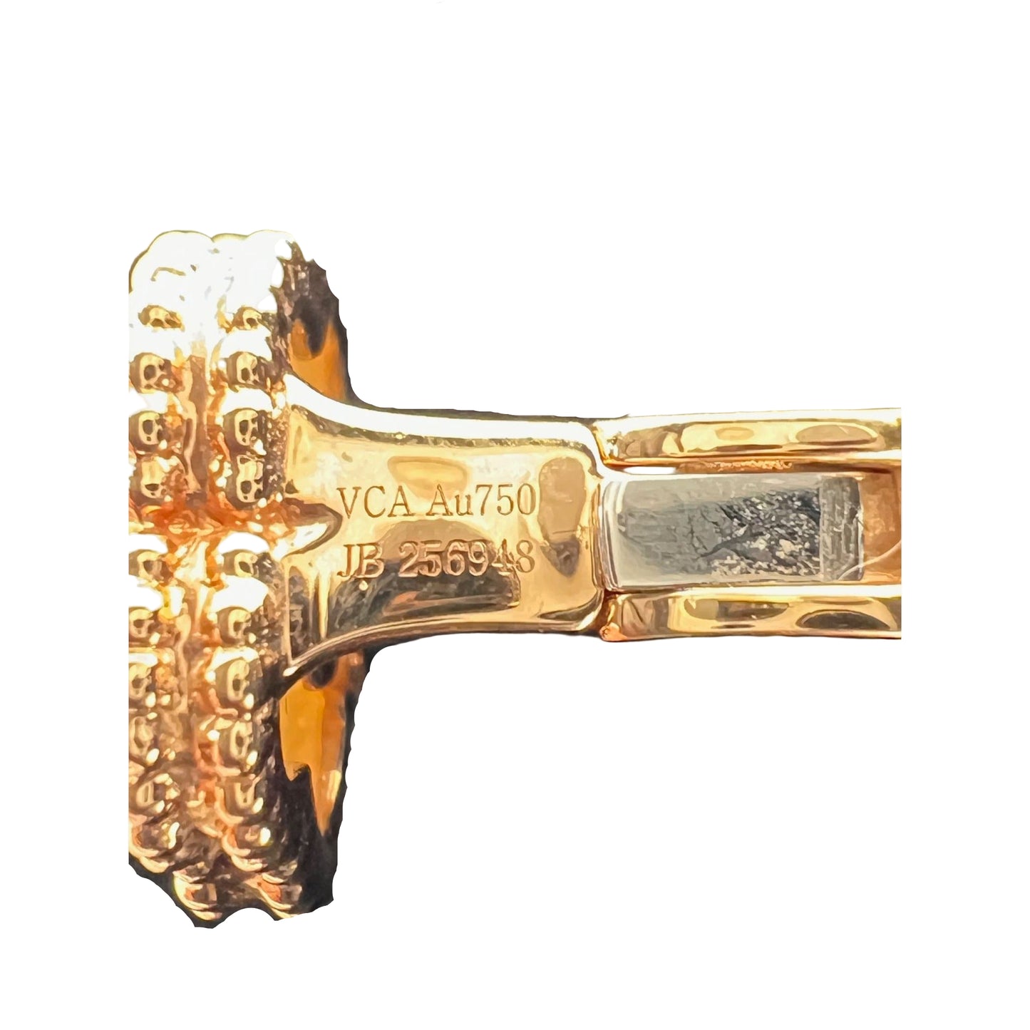 
                  
                    Van Cleef & Arpels Lucky Spring Earrings 18K Rose Gold White Mother-Of-Pearl
                  
                