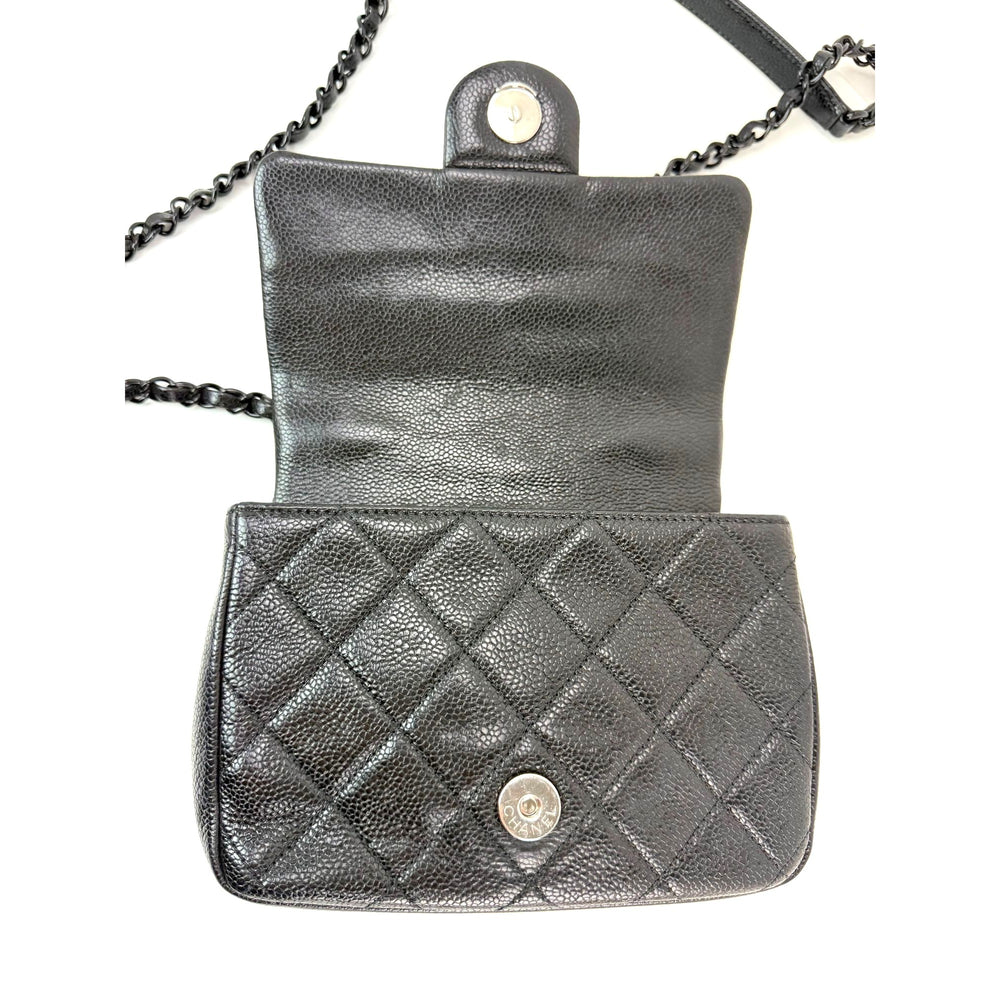 
                  
                    Chanel Caviar Quilted Incocognito Mini Square Black Flap Bag
                  
                