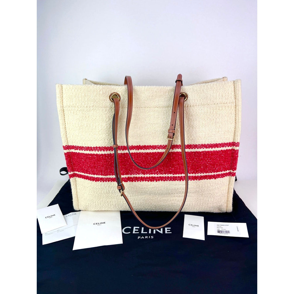 
                  
                    Celine Plein Soleil Cabas Canvas Tan Tote
                  
                