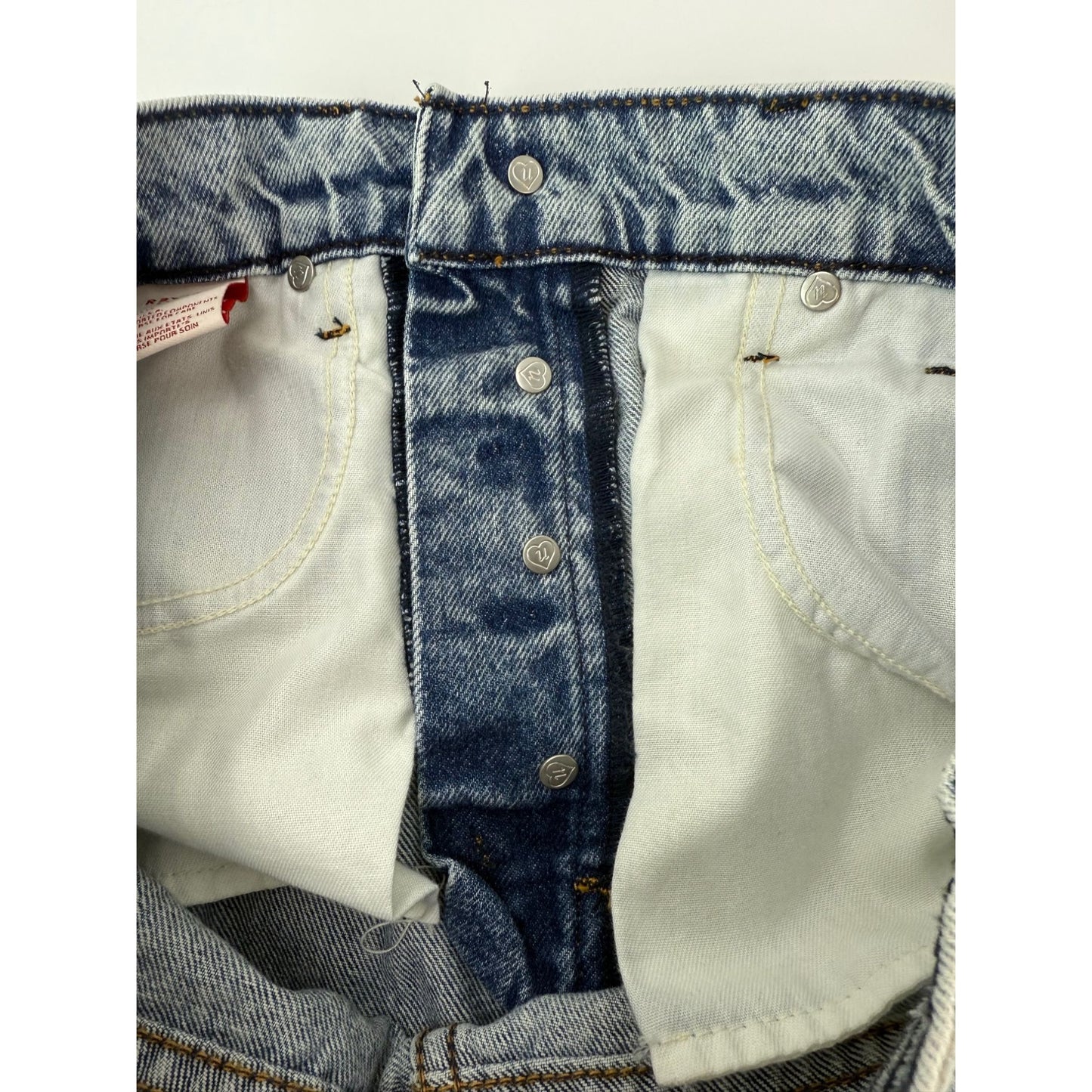 
                  
                    Revice Denim Jeans Super 80's Inner Circle with Grommets size 29
                  
                
