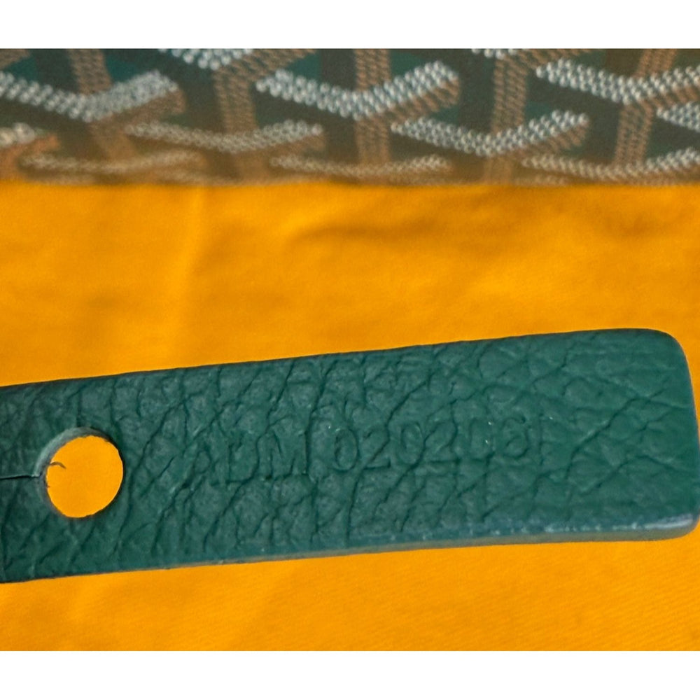 
                  
                    GOYARD Saint Louis PM Goyardine Green Tote with Pouch
                  
                