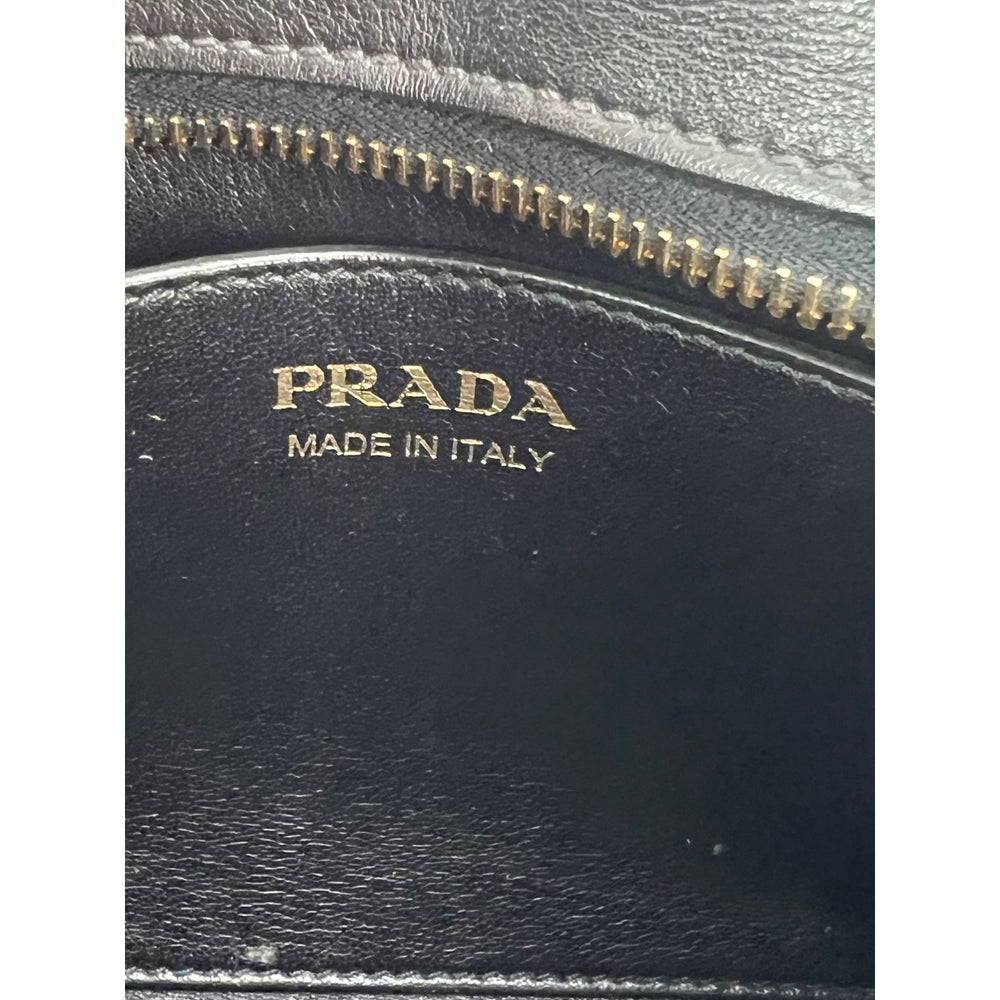 
                  
                    Prada Saffiano City Calfskin Esplanade Black Leather Crossbody Bag
                  
                