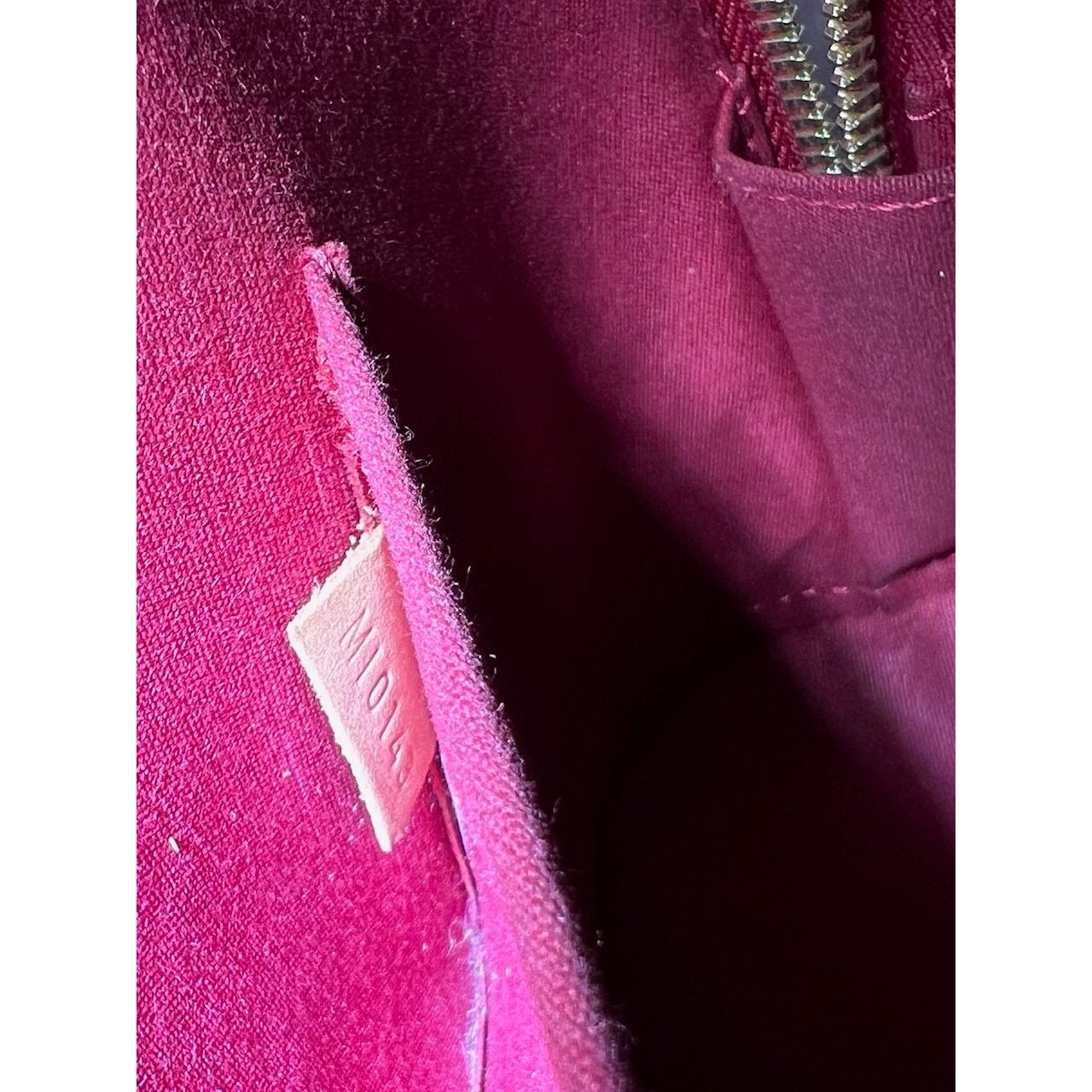 
                  
                    Louis Vuitton Alma BB Monogram Red Vernis Patent Leather Crossbody Bag
                  
                