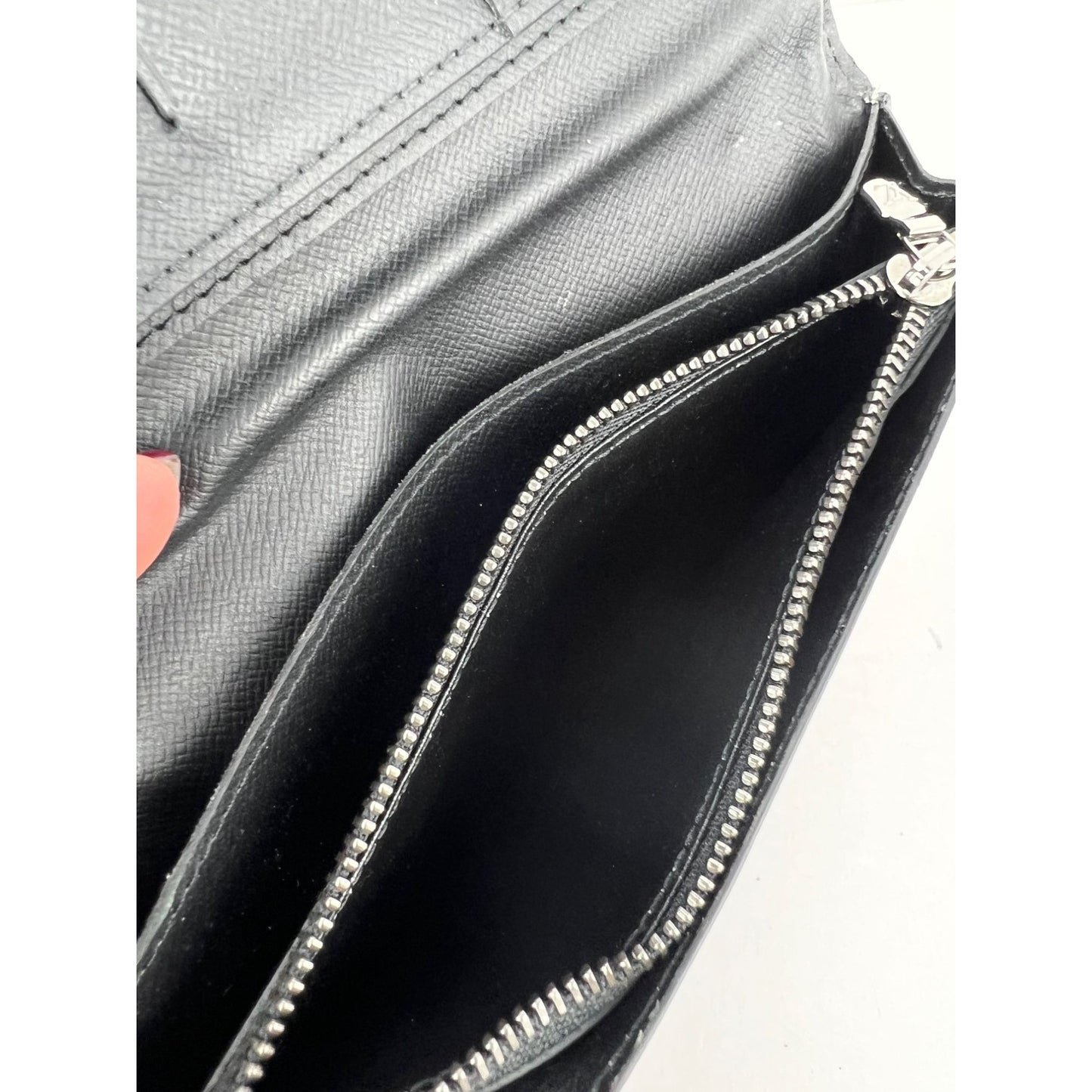 
                  
                    Louis Vuitton Brazza Monogram Eclipse Long Black Canvas Wallet
                  
                
