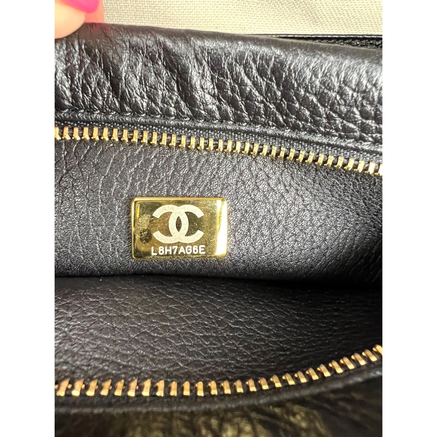
                  
                    Chanel Stitched Urban Essentials Grained Calfskin Small Shopping Tote
                  
                