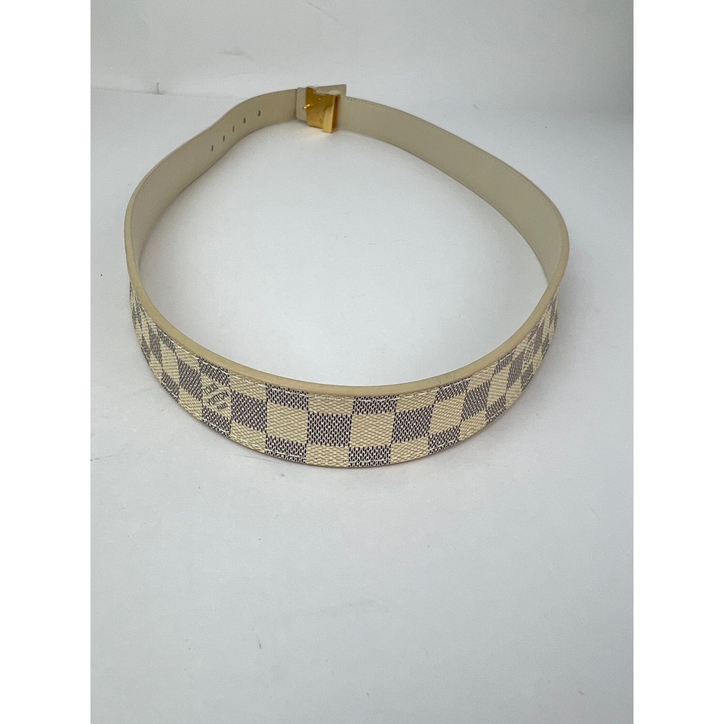 
                  
                    Louis Vuitton LV Initiales 25mm Reversible Damier Azur Belt 80/32
                  
                