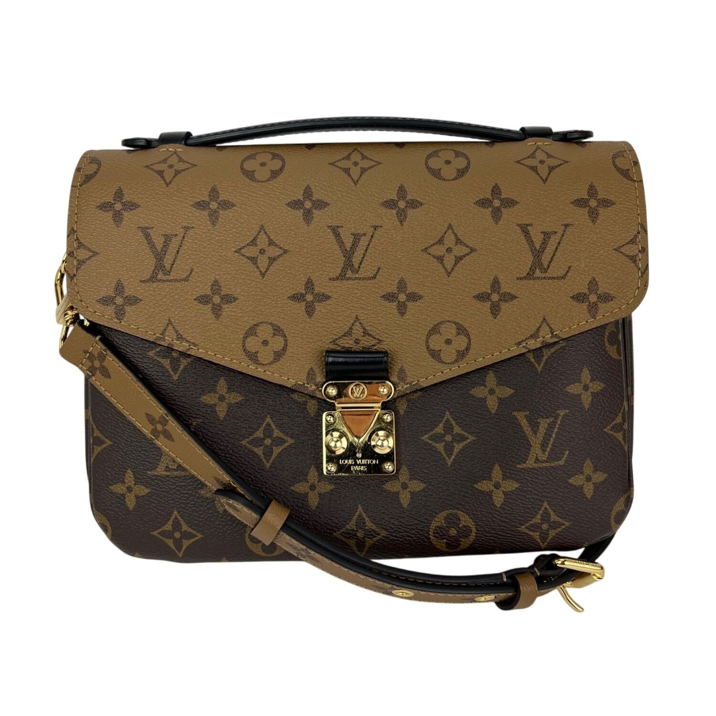 
                  
                    Louis Vuitton Pochette Metis Reverse Monogram Messenger Crossbody Bag
                  
                
