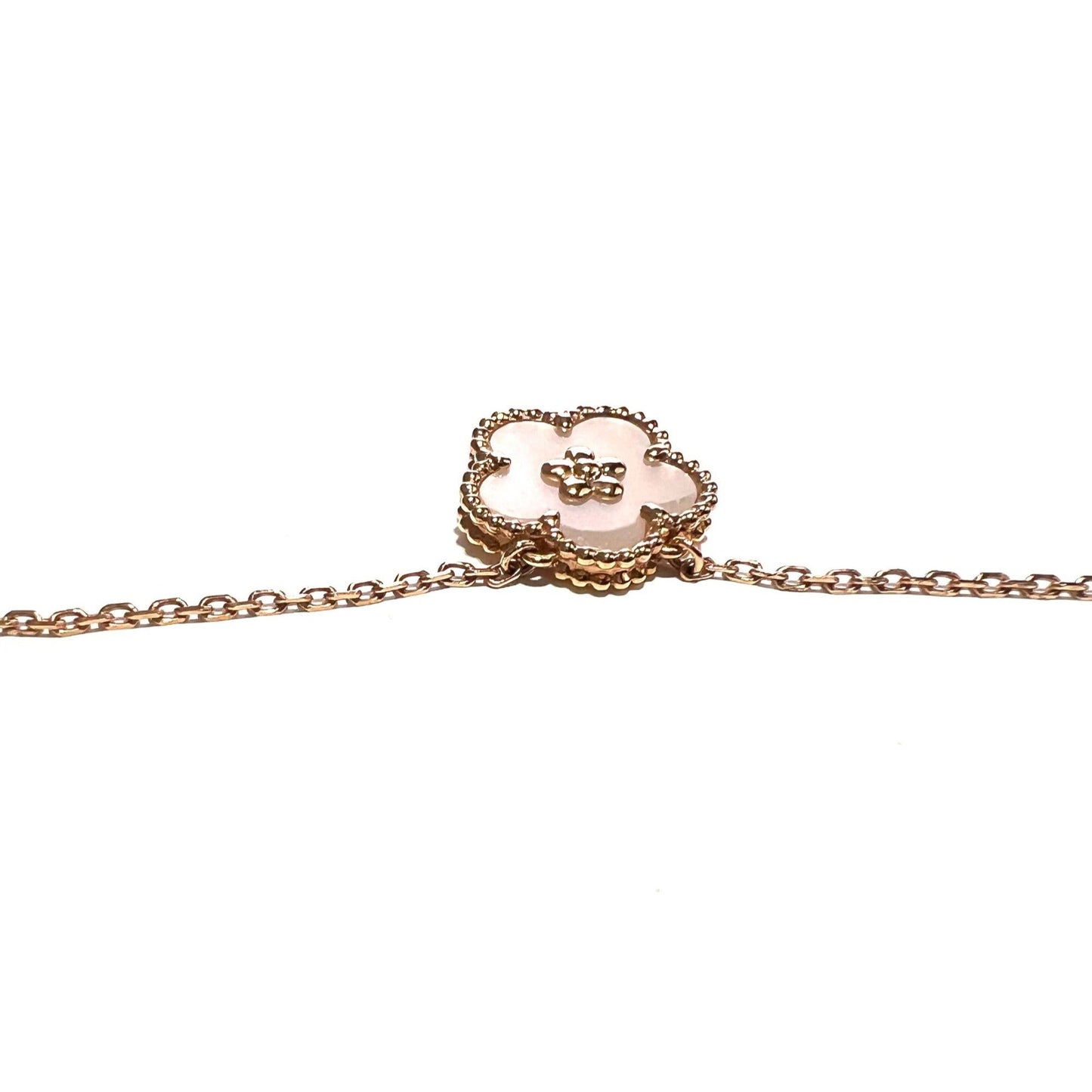 
                  
                    Van Cleef & Arpels Lucky Spring Plum Blosssom Pendant Necklace Rose Gold
                  
                