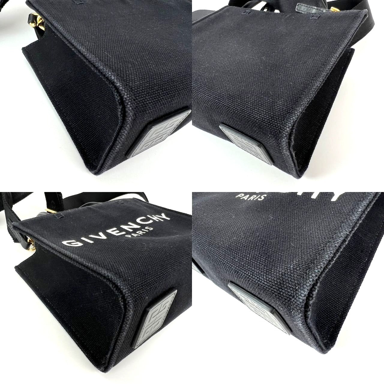 
                  
                    Givenchy Mini G Shopper Black Canvas Tote Bag
                  
                