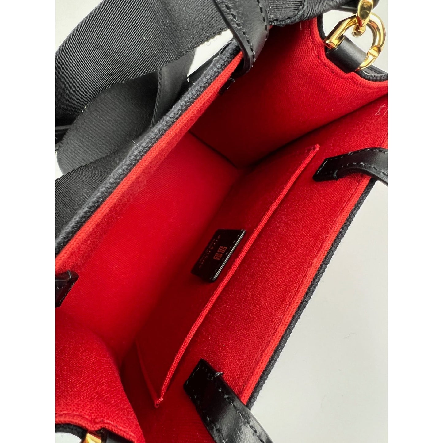 
                  
                    Givenchy Mini G Shopper Black Canvas Tote Bag
                  
                