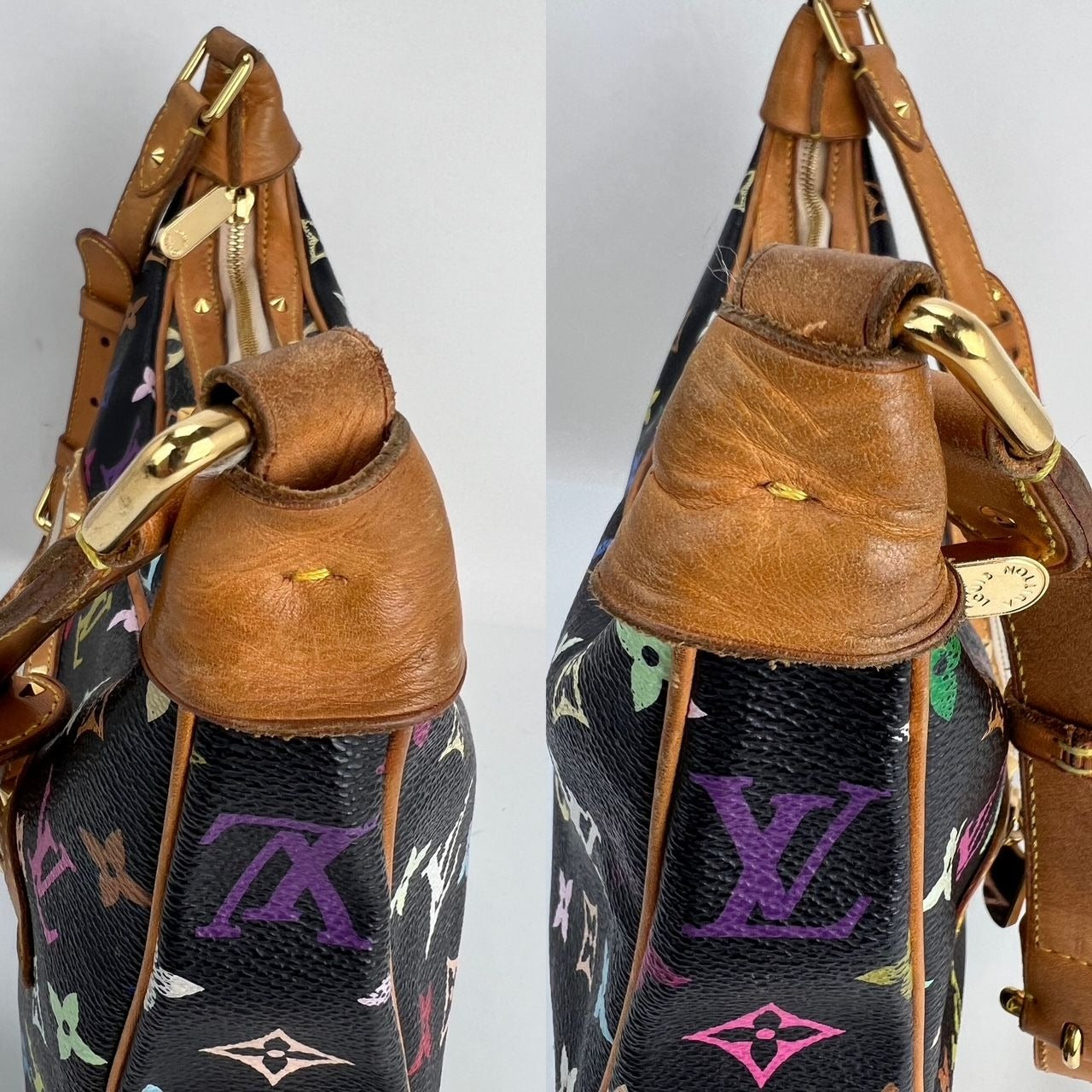 
                  
                    Louis Vuitton X Takashi Murakami Black Multicolore Boulogne Monogram Shoulder Bag Ebay Live
                  
                