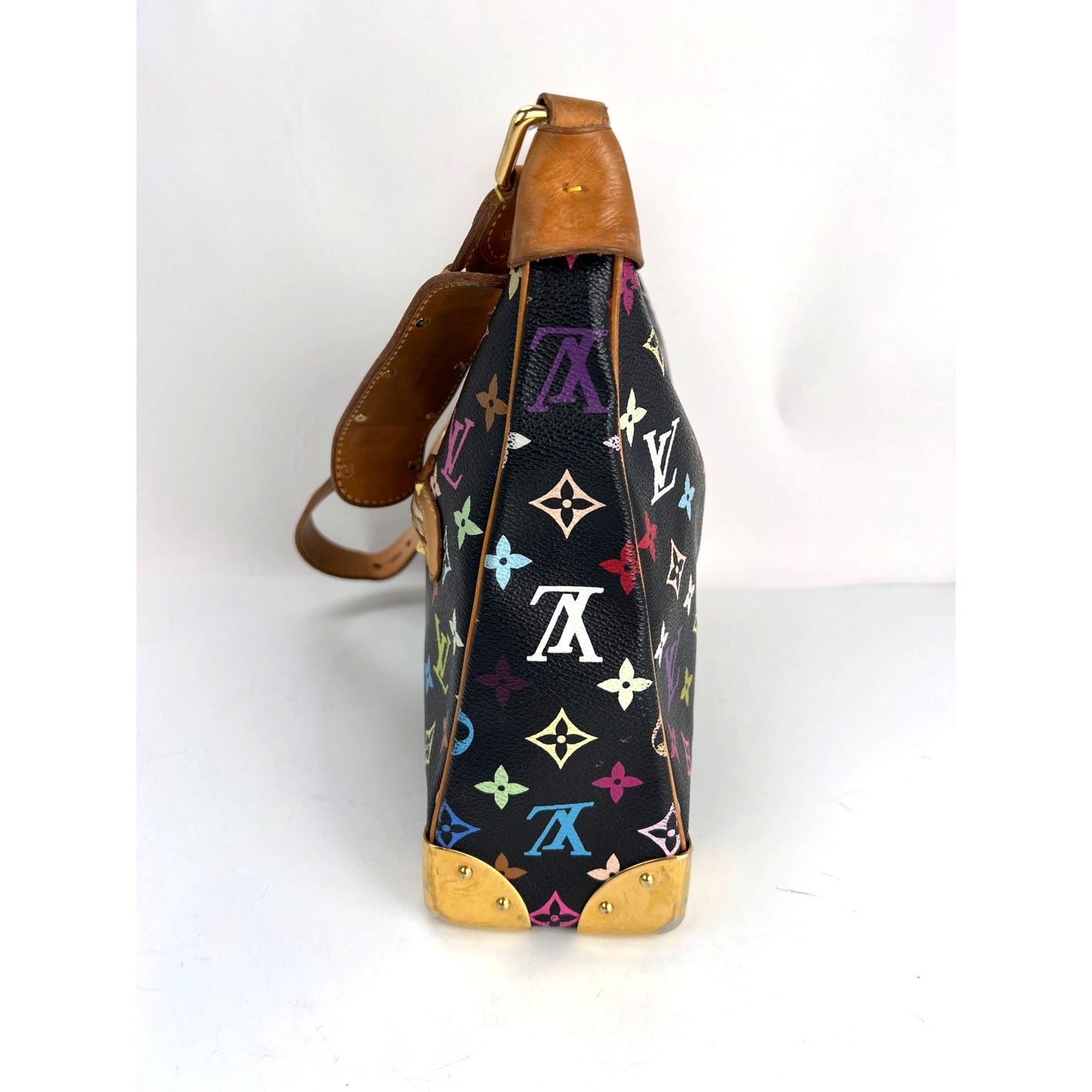 
                  
                    Louis Vuitton X Takashi Murakami Black Multicolore Boulogne Monogram Shoulder Bag Ebay Live
                  
                