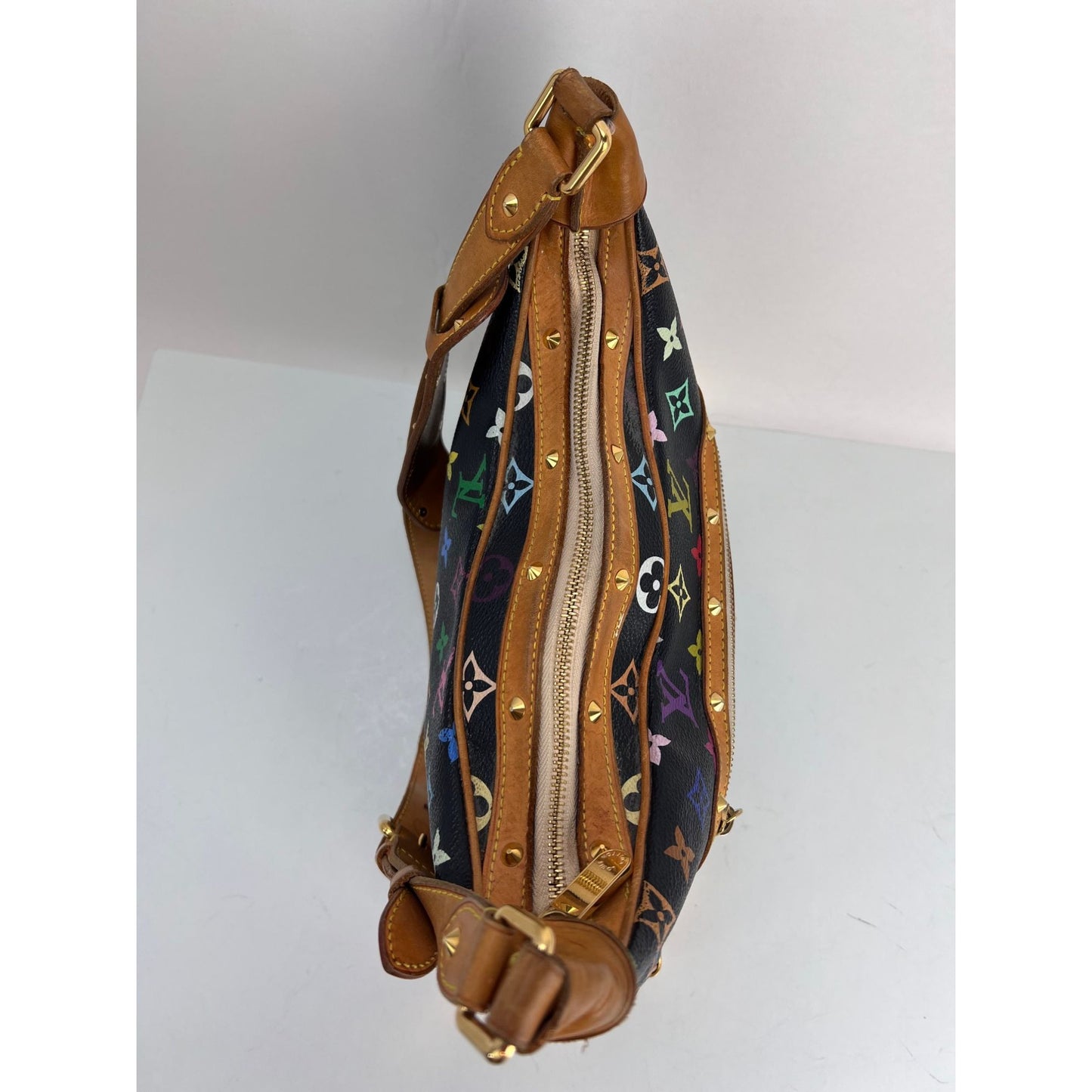 
                  
                    Louis Vuitton X Takashi Murakami Black Multicolore Boulogne Monogram Shoulder Bag Ebay Live
                  
                
