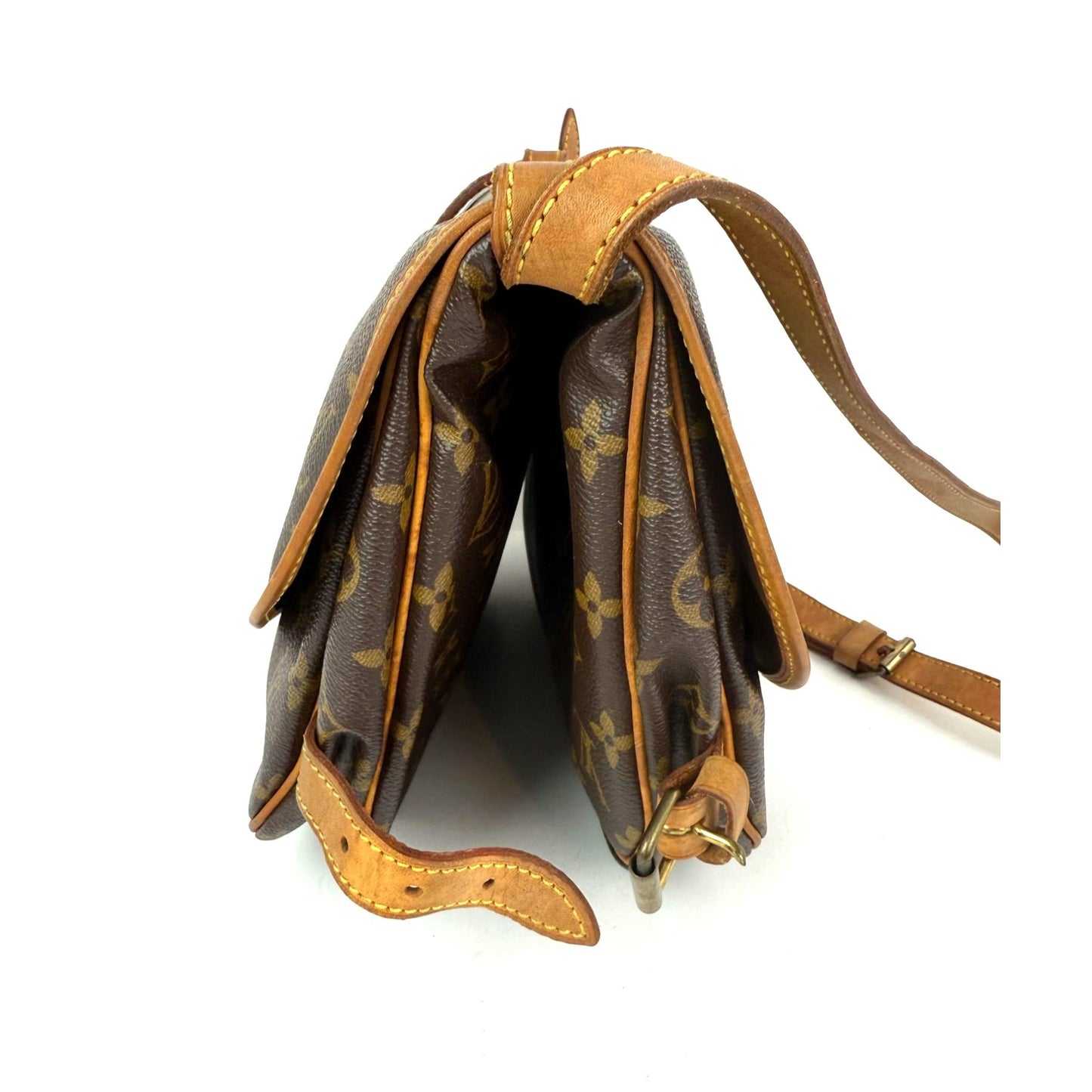 
                  
                    Louis Vuitton Monogram Saumur 30 Vintage Saddle Style Messenger Crossbody Bag
                  
                