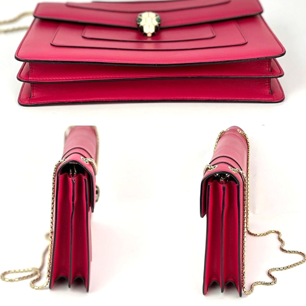 
                  
                    Bvlgari Serpenti Forever Dark Pink Shoulder Bag
                  
                