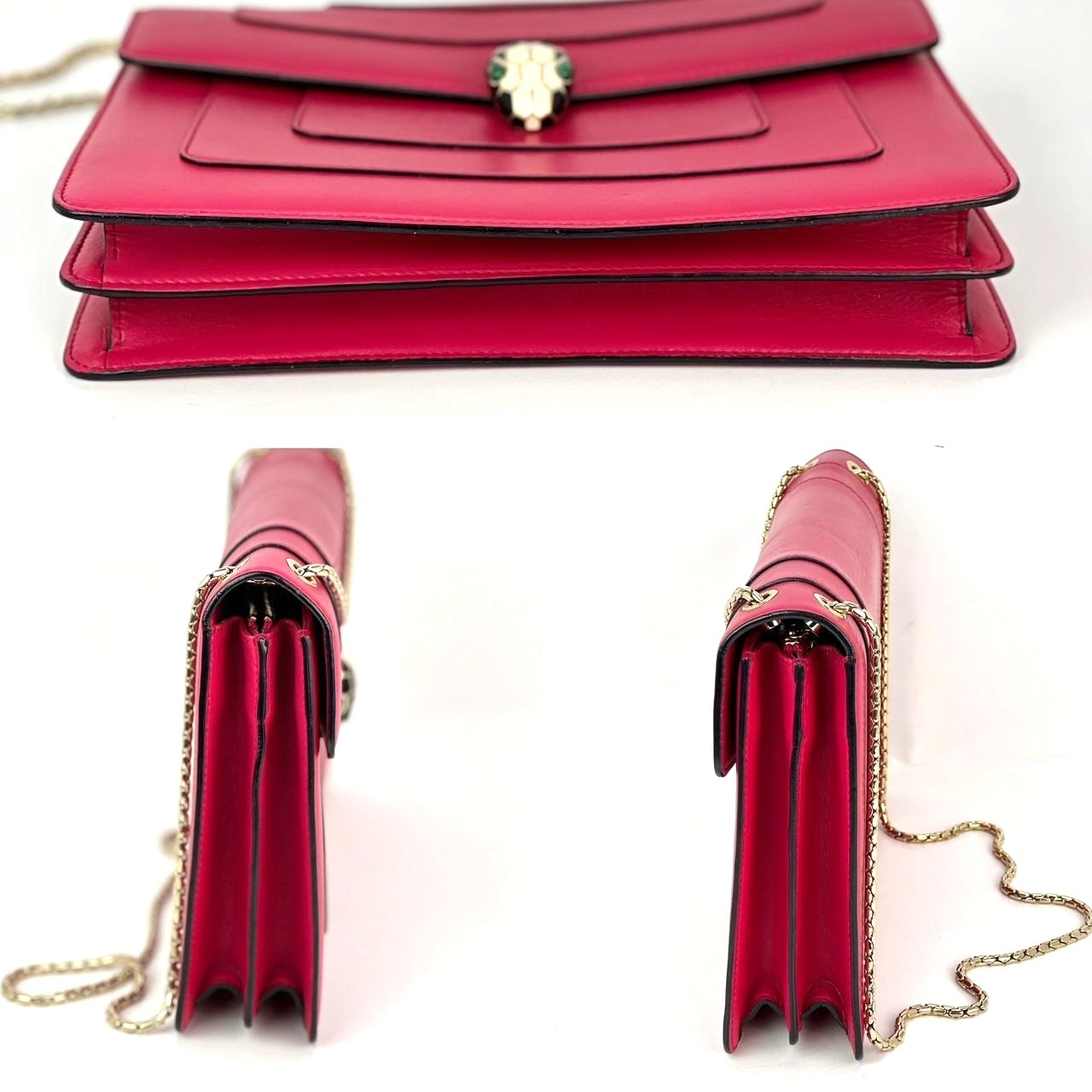 
                  
                    Bvlgari Serpenti Forever Dark Pink Shoulder Bag
                  
                