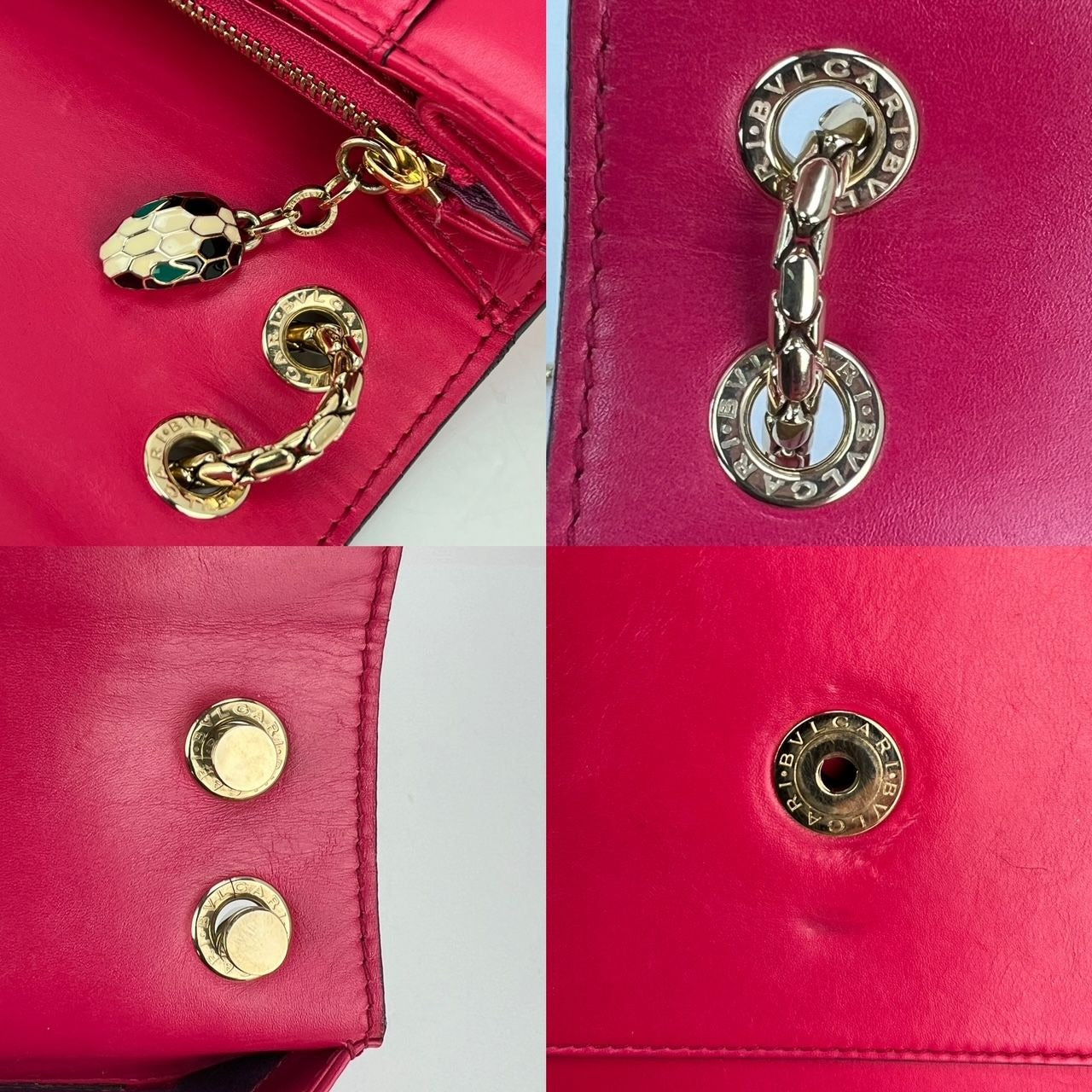 
                  
                    Bvlgari Serpenti Forever Dark Pink Shoulder Bag
                  
                