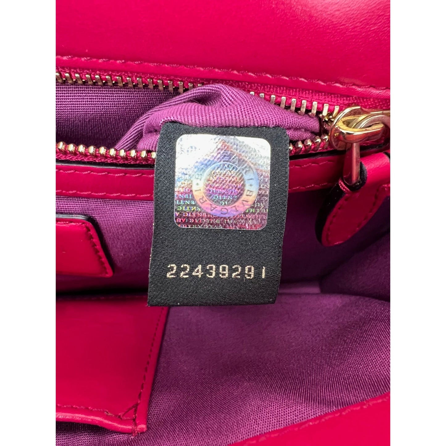 
                  
                    Bvlgari Serpenti Forever Dark Pink Shoulder Bag
                  
                