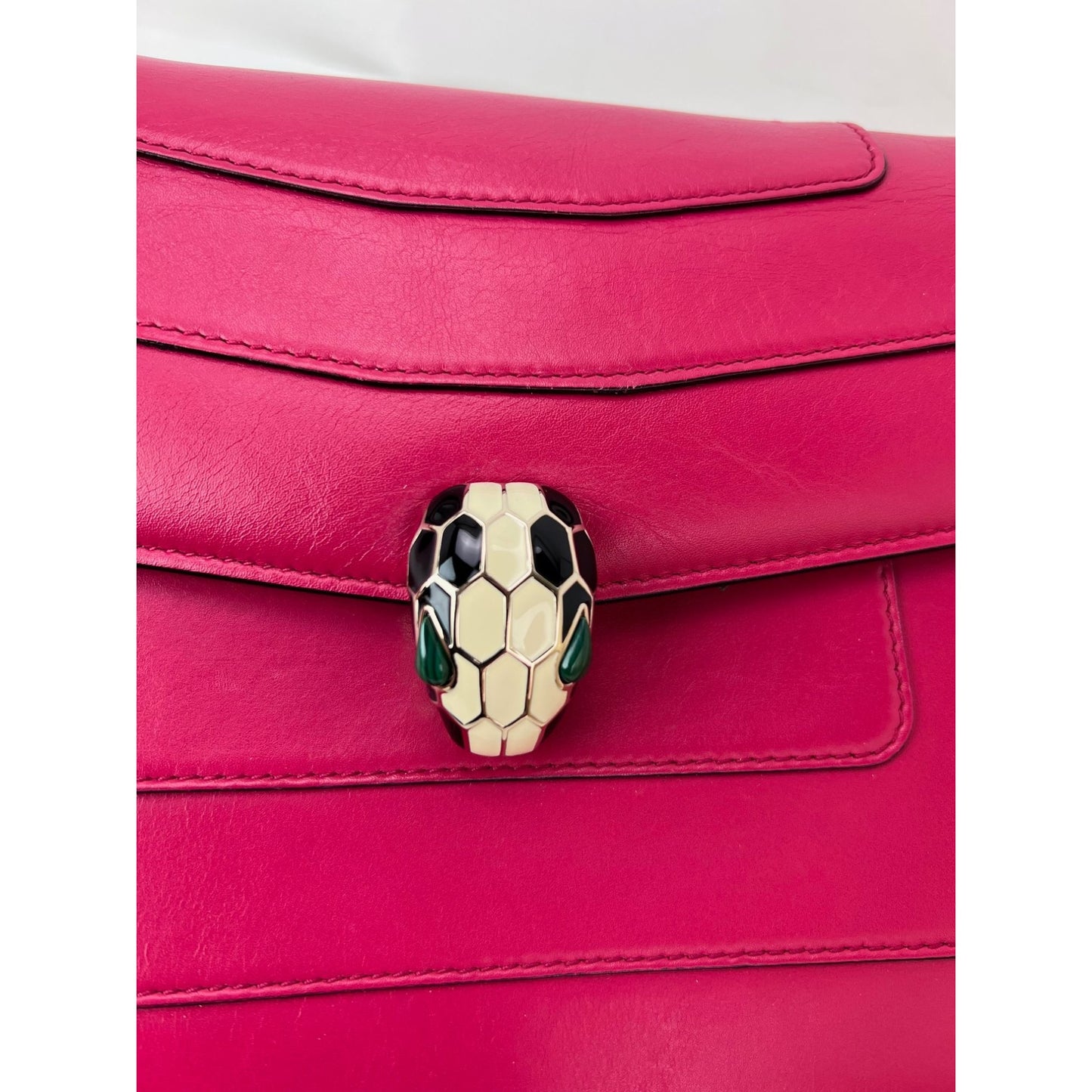 
                  
                    Bvlgari Serpenti Forever Dark Pink Shoulder Bag
                  
                