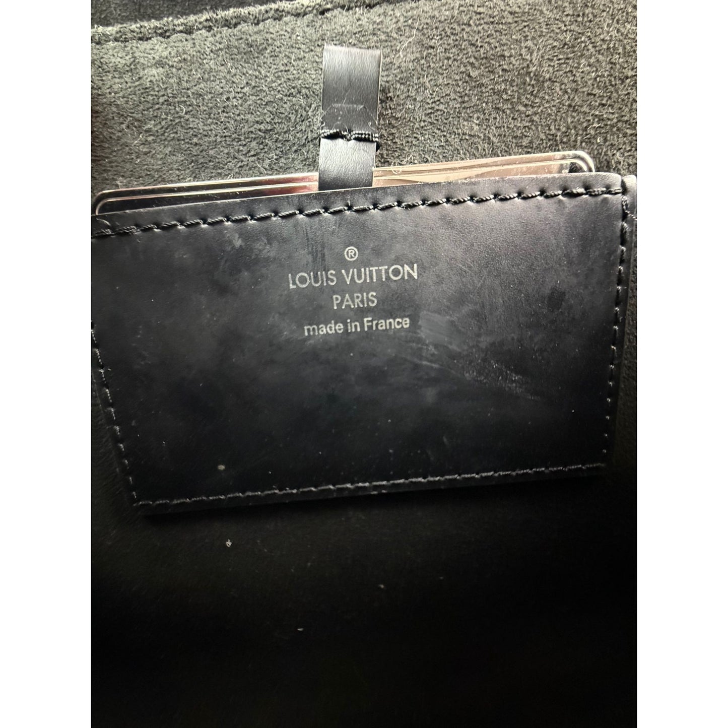 
                  
                    Louis Vuitton Calfskin Eyelet Twist MM Black Gold Silver Shoulder Bag
                  
                