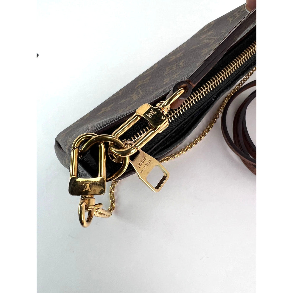 
                  
                    LOUIS VUITTON Pallas Monogram Clutch Noir Shoulder Crossbody Bag
                  
                