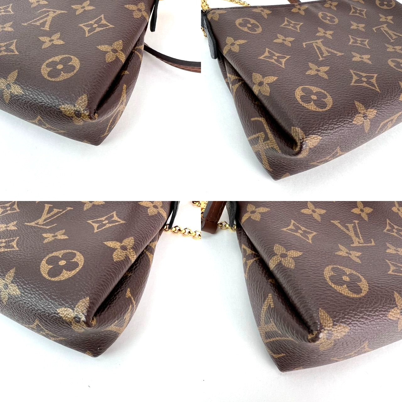 
                  
                    LOUIS VUITTON Pallas Monogram Clutch Noir Shoulder Crossbody Bag
                  
                