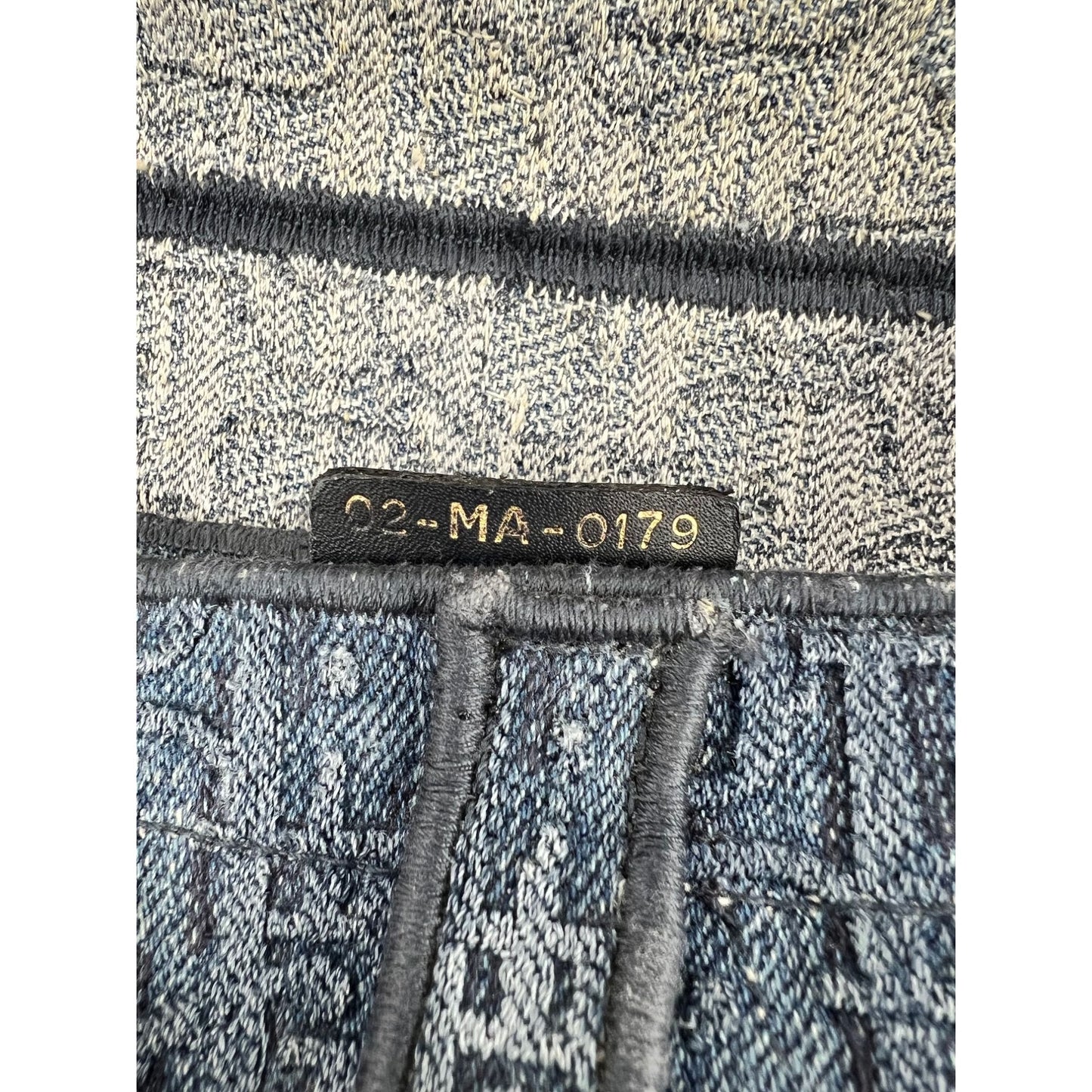 
                  
                    Christian Dior Oblique Embroidered Saddle Denim Blue Canvas Shoulder Hand Bag
                  
                