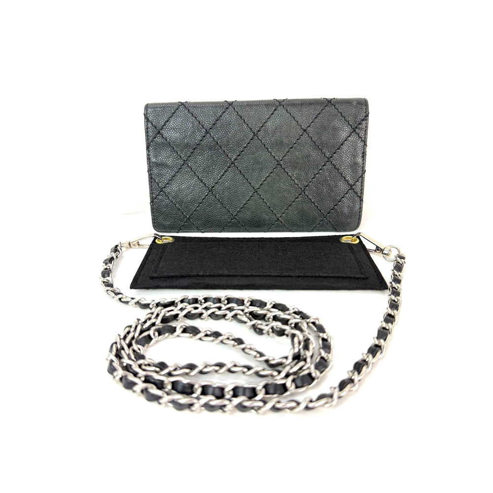 
                  
                    Chanel Vintage Wild Stitch Black Caviar Wallet
                  
                