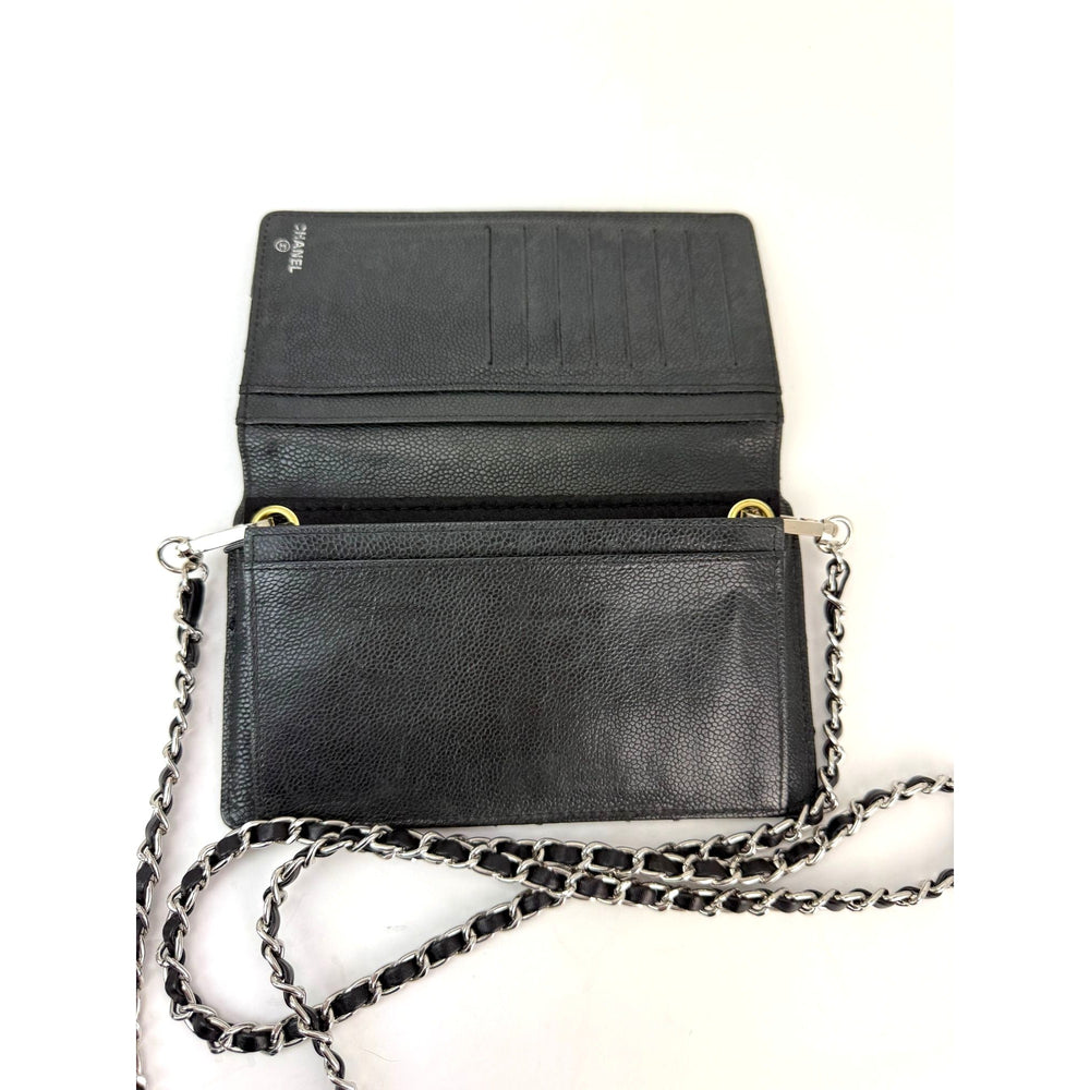 
                  
                    Chanel Vintage Wild Stitch Black Caviar Wallet
                  
                