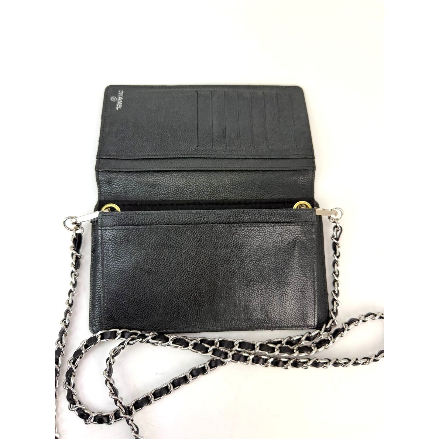 
                  
                    Chanel Vintage Wild Stitch Black Caviar Wallet
                  
                