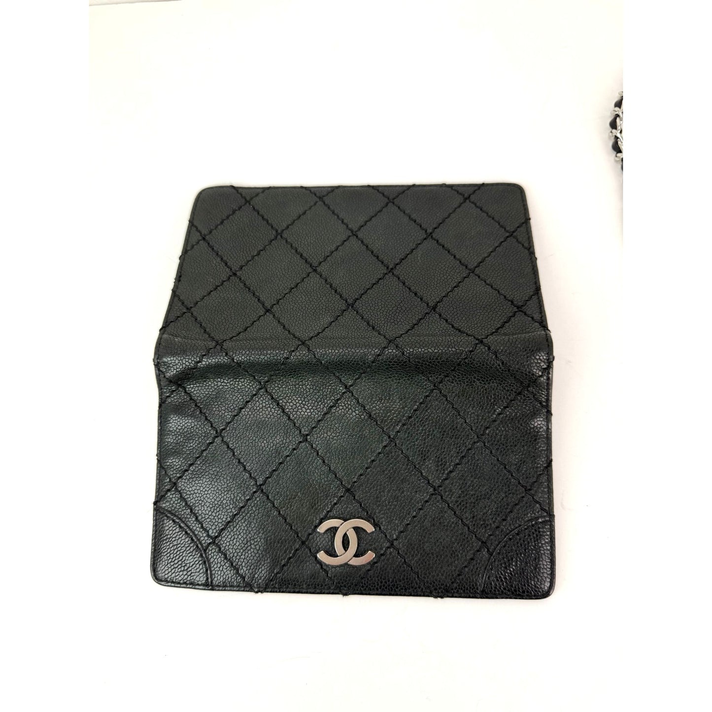 
                  
                    Chanel Vintage Wild Stitch Black Caviar Wallet
                  
                