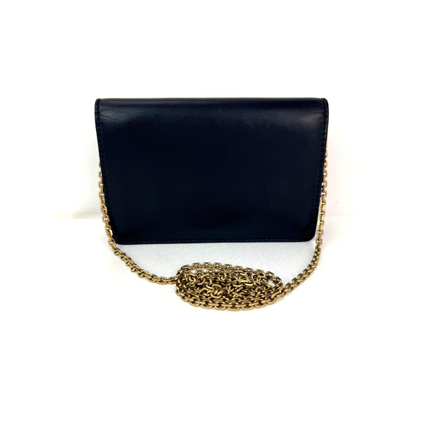 
                  
                    Christian Dior Calfskin Black D-Fence Croisiere Wallet on a Chain
                  
                