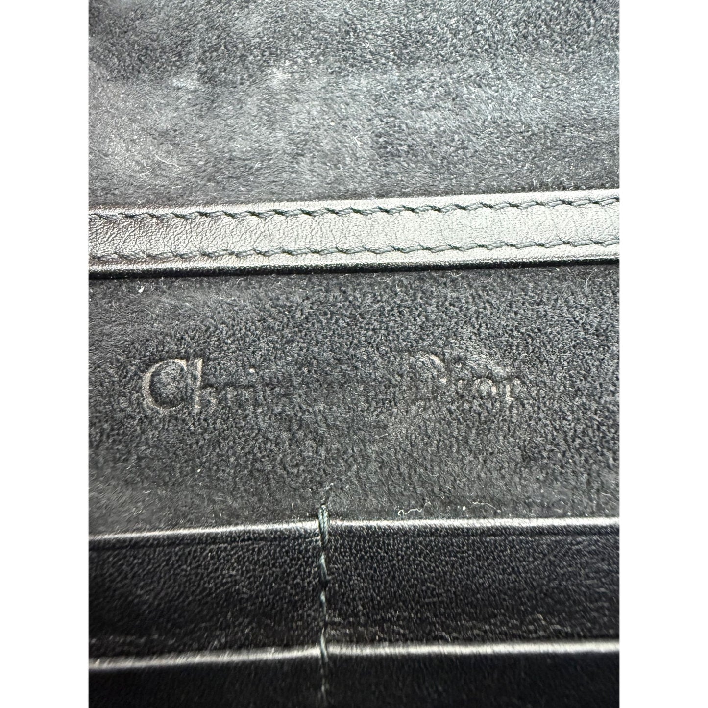 
                  
                    Christian Dior Calfskin Black D-Fence Croisiere Wallet on a Chain
                  
                