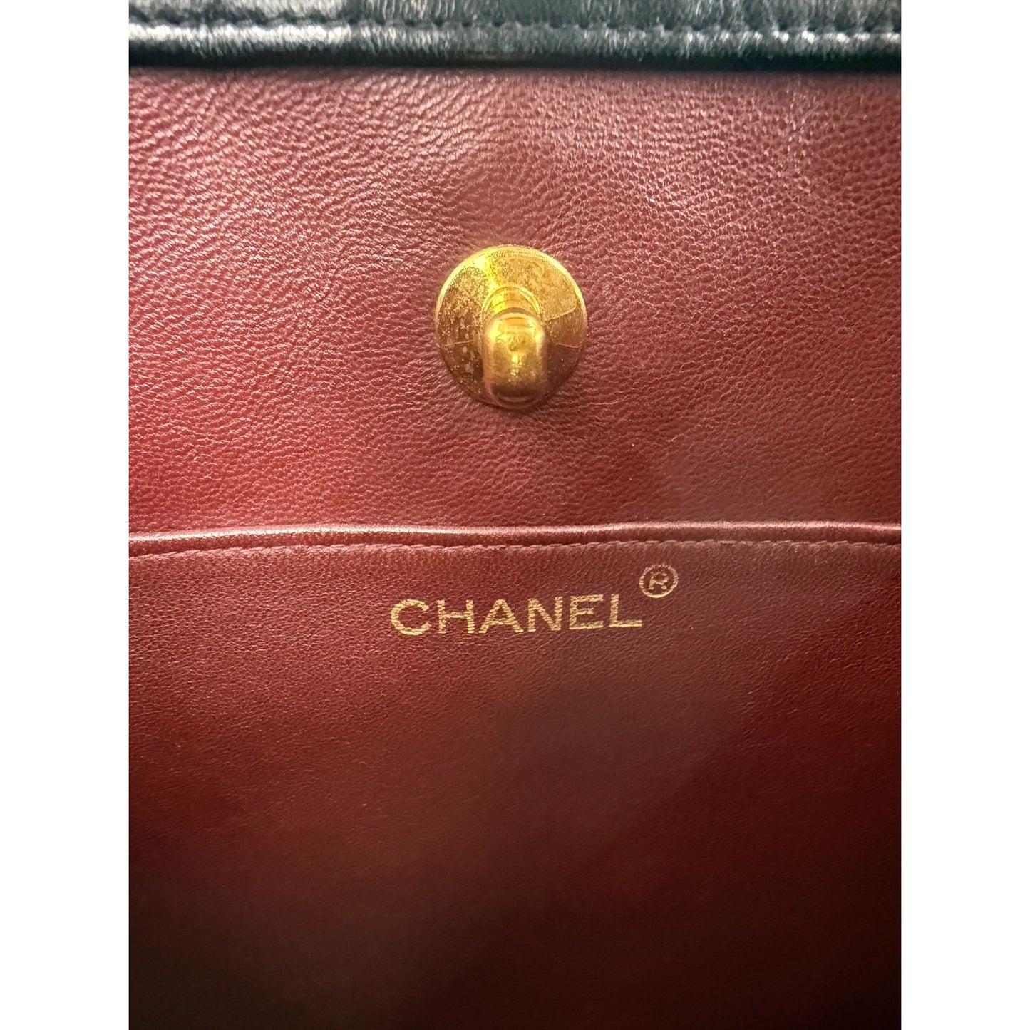 
                  
                    Chanel Vintage Cut Out Chain Handle Bag Quilted Lambskin Medium
                  
                