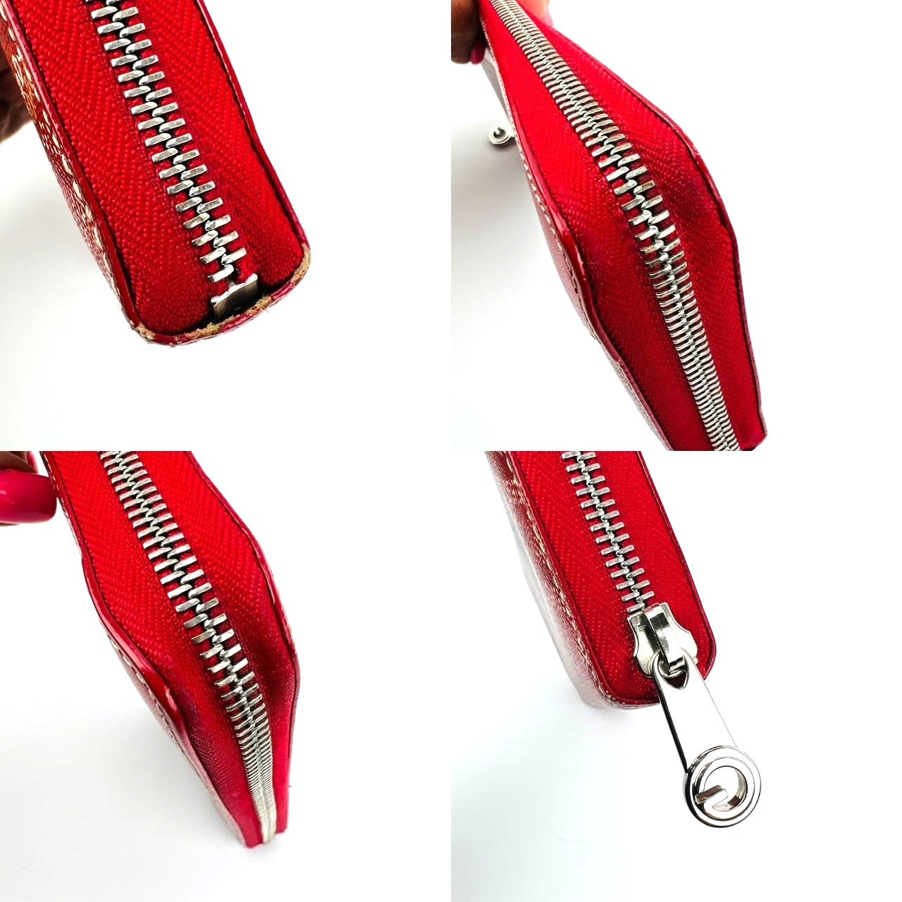 
                  
                    Goyard Matignon GM Wallet Goyardine Red Zip Around Clutch
                  
                