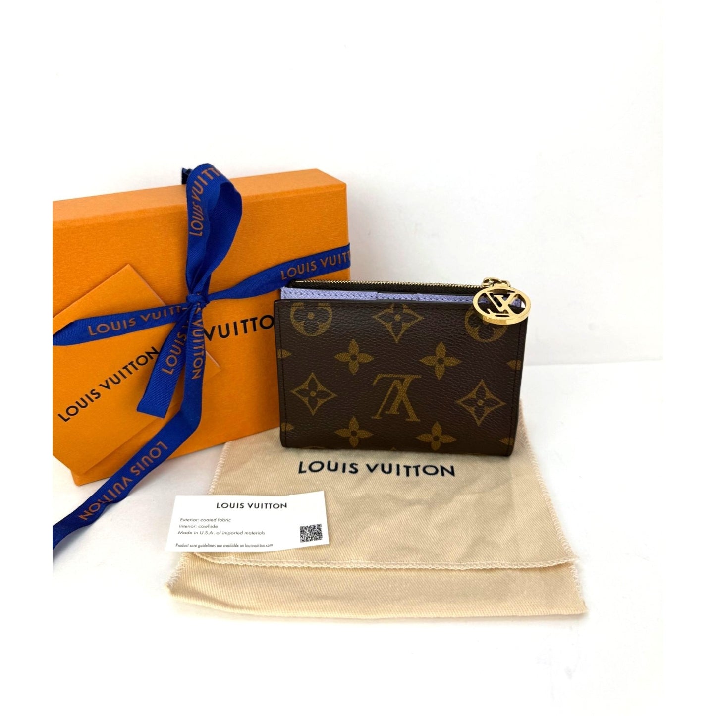 
                  
                    LOUIS VUITTON Lisa Monogram Purple Iris Lining Wallet
                  
                