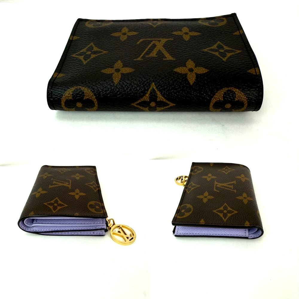 
                  
                    LOUIS VUITTON Lisa Monogram Purple Iris Lining Wallet
                  
                