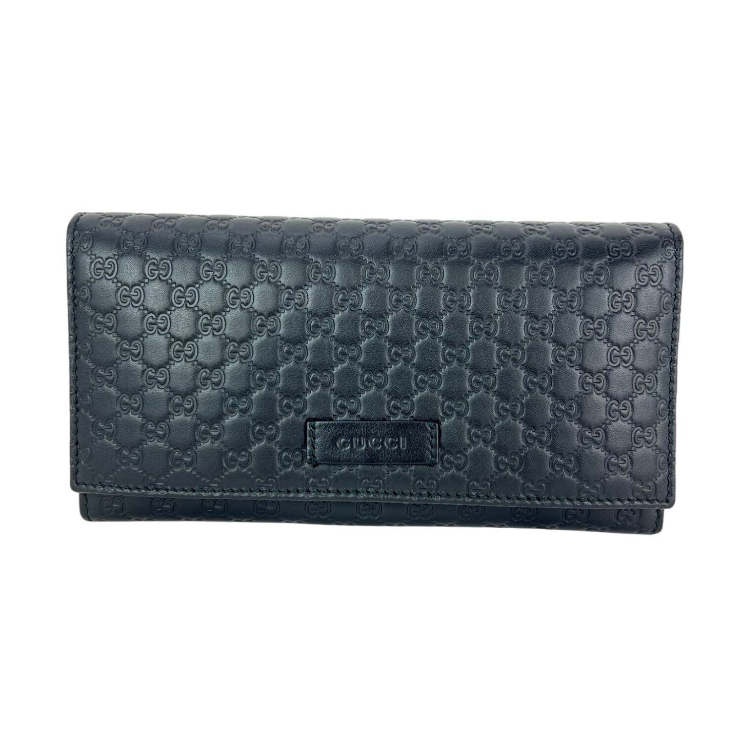 
                  
                    Gucci Micro Guccissima Continental Long Black Wallet
                  
                