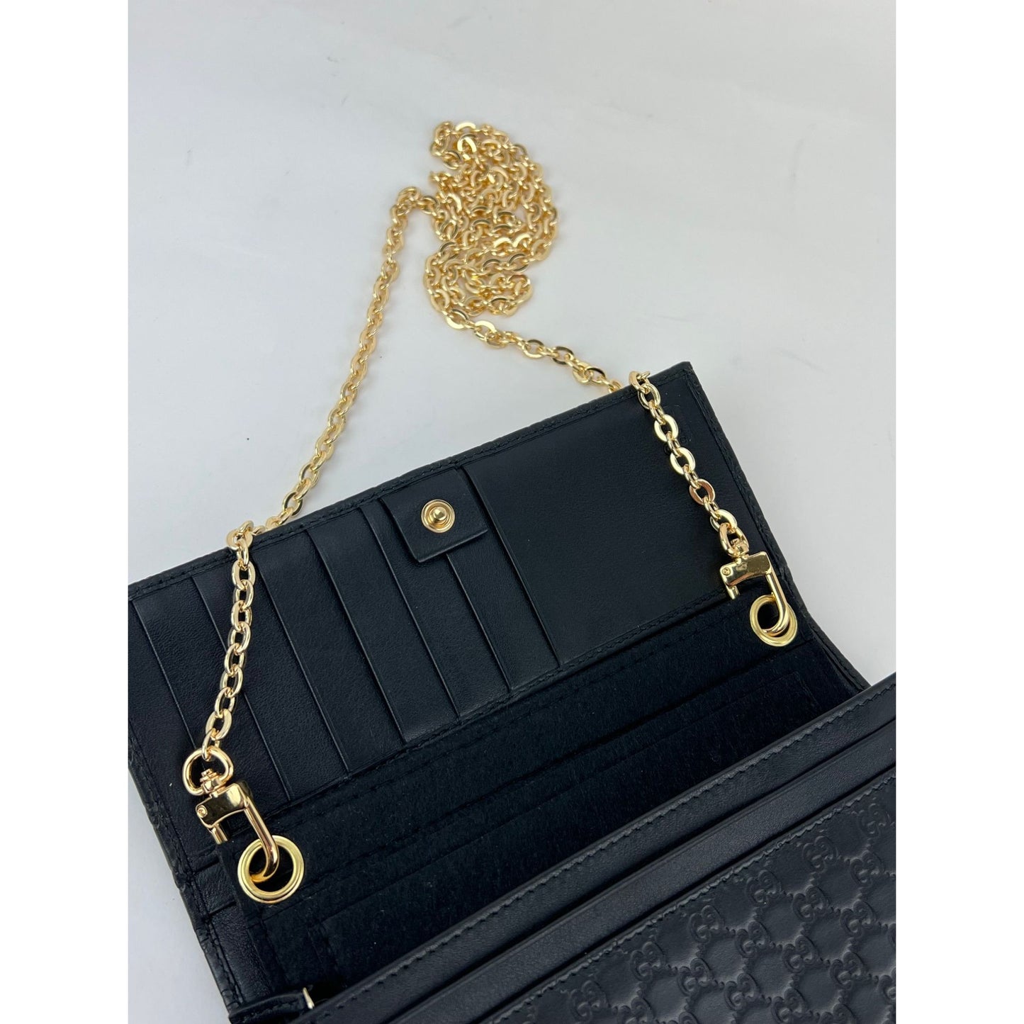 
                  
                    Gucci Micro Guccissima Continental Long Black Wallet
                  
                