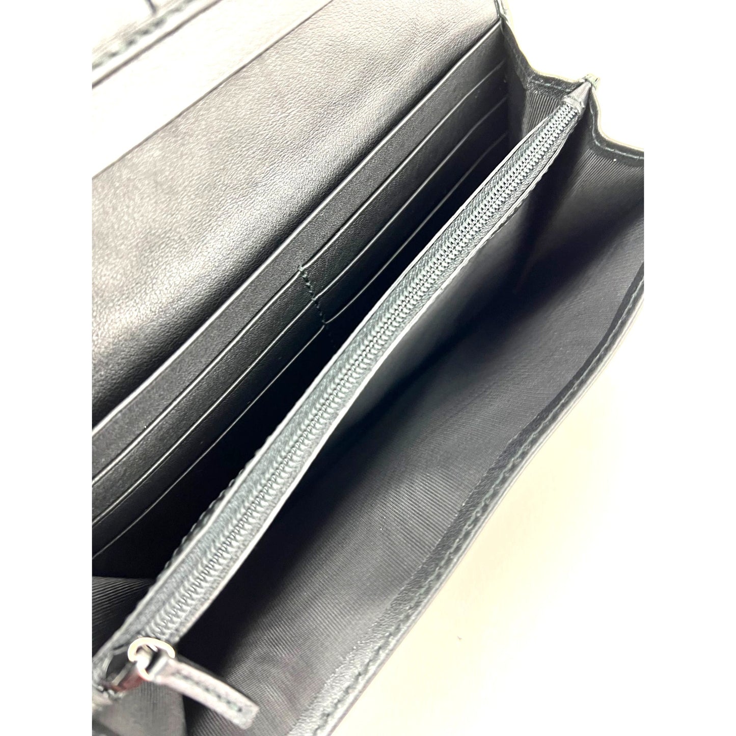 
                  
                    Gucci Micro Guccissima Continental Long Black Wallet
                  
                