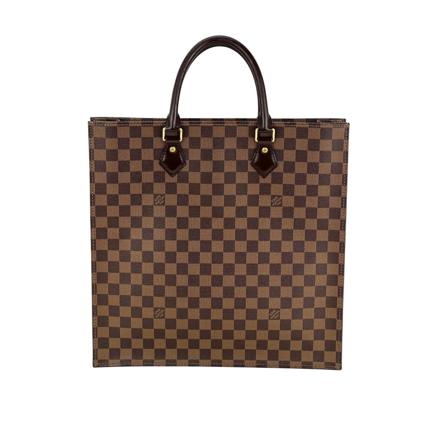 
                  
                    Louis Vuitton Sac Plat Damier Ebene Canvas Shopping Tote Bag
                  
                